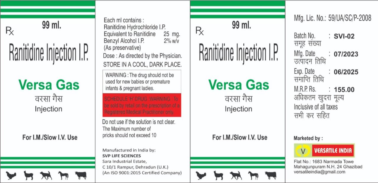 VERSA GAS Injection